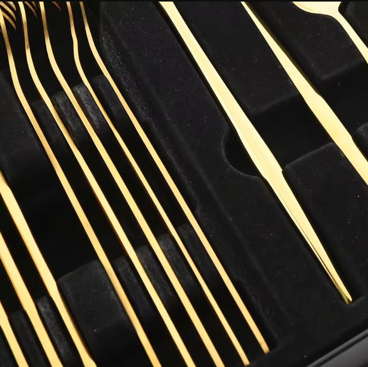 24-Piece Stainless Steel Cutlery Set