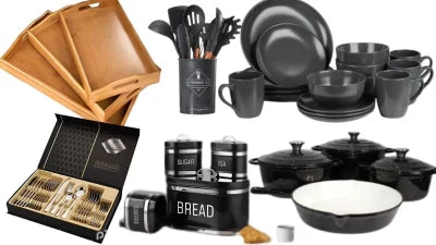 67-Piece Complete Kitchen & Dinner Set