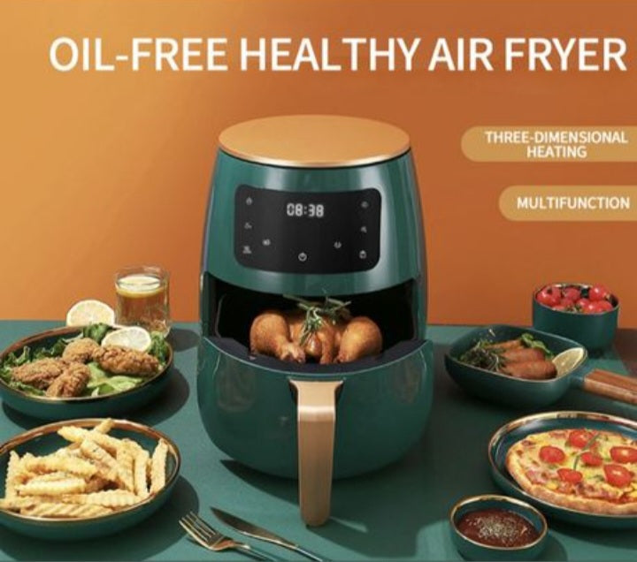 Acesa Smart Touch Large-Capacity Deep Air Fryer — Electric, Digital Touchscreen, XXL