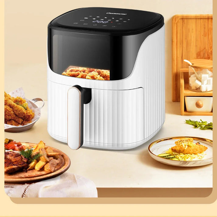 AirView 10L Touch-Screen Air Fryer with Viewing Window