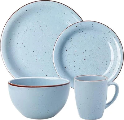 Stoneware Dinnerware Set – 16 Piece