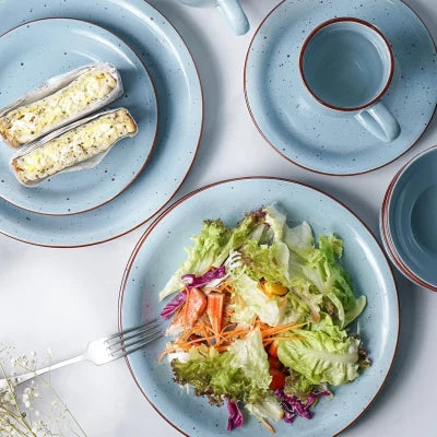 Stoneware Dinnerware Set – 16 Piece