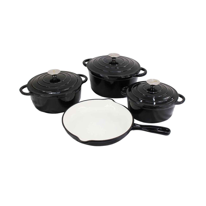 Iron cast pots + Utensil and Canister Set combo