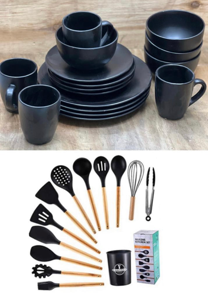35 piece dinner set combo